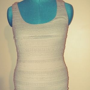 Gray max studio mini dress